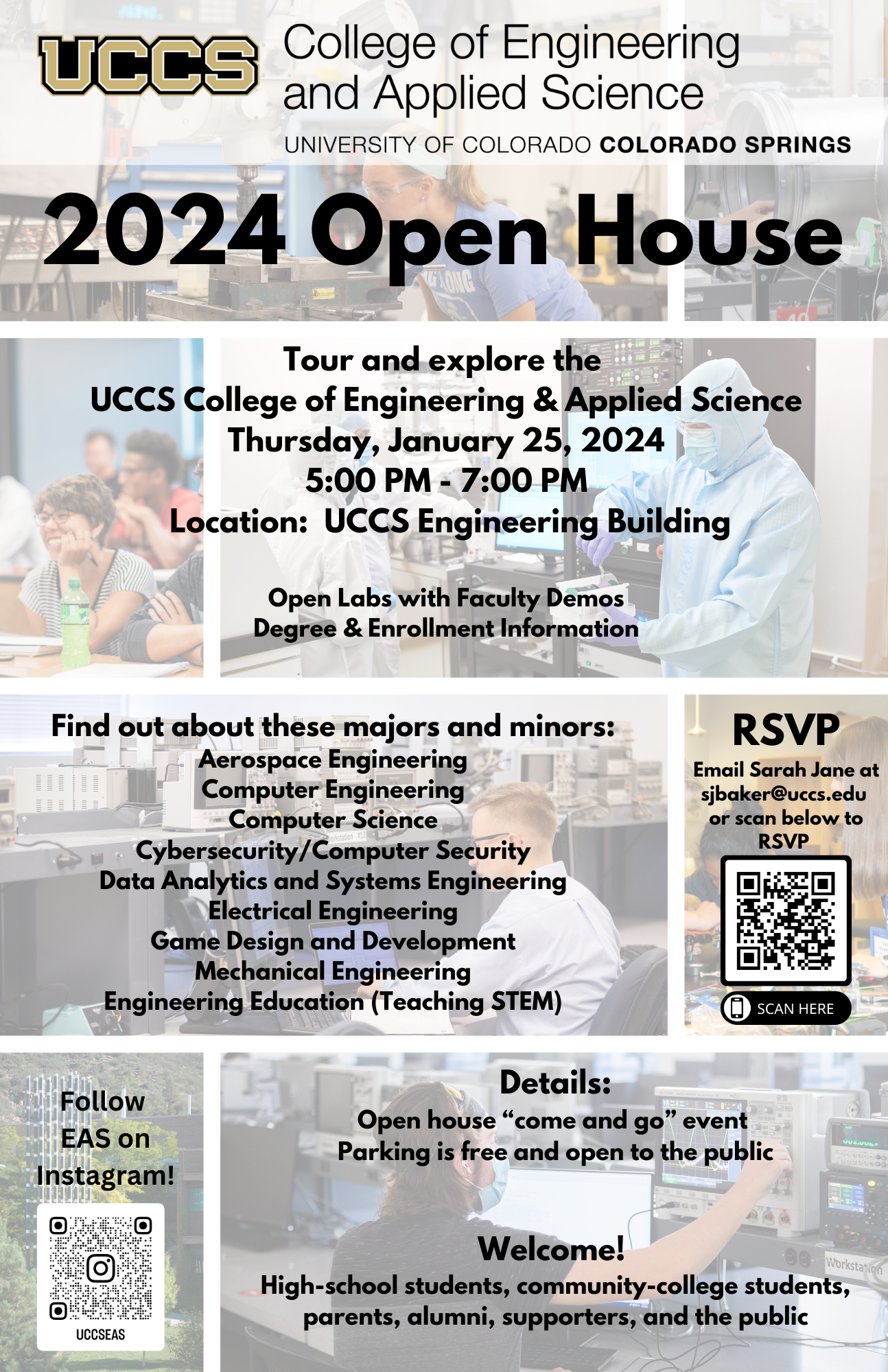 EAS Open House Flyer 2024